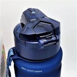 ZORRI Garrafa De Água Azul Escuro Esportes, Bpa Livre, Agitador De Proteína Reutilizável, Caminhadas, Ciclismo, Ginásio, Melhor - Image 5