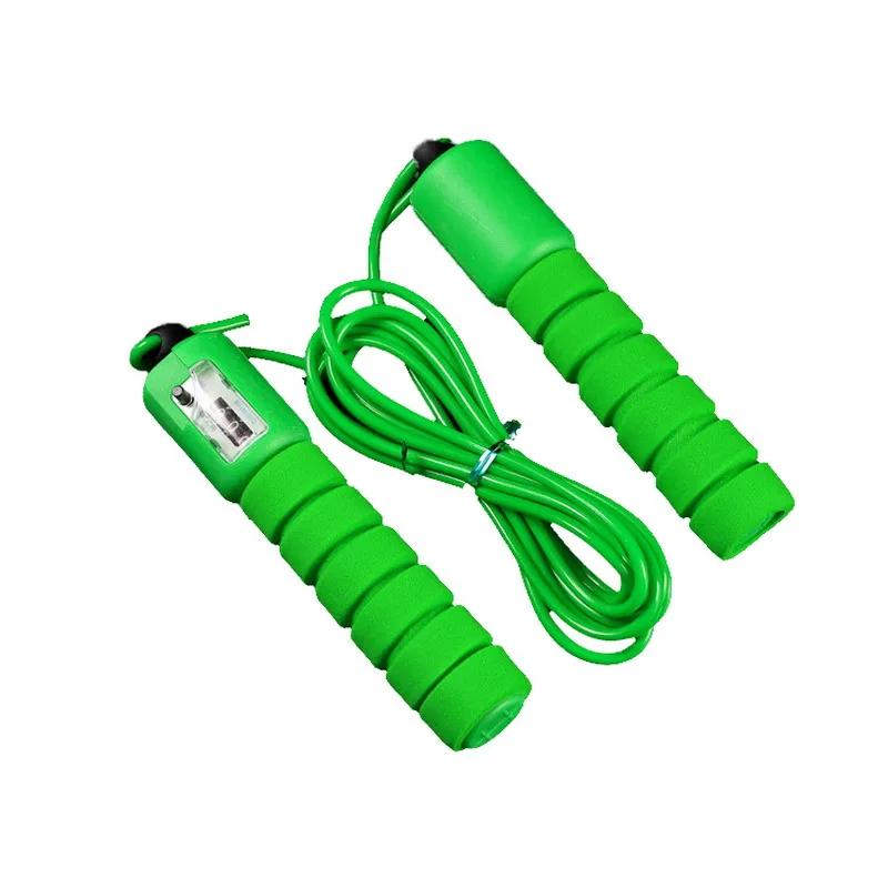 Pular corda profissional com contador eletrônico, velocidade rápida ajustável, pular corda, pular fio, equipamento de treino, 2,4 m - Image 1