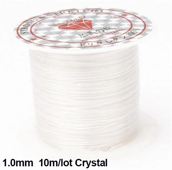 Linha de Cristal Transparente Elástica para DIY: 100m de Fio Ideal para Jóias, Colares e Pulseiras