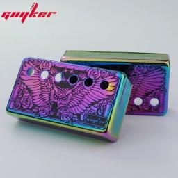 Capas de captador de guitarra Humbucker, Material Cupronickel, Eagle Surface para LP, Peças de guitarra, 50mm, 52mm, 1 conjunto - Image 6