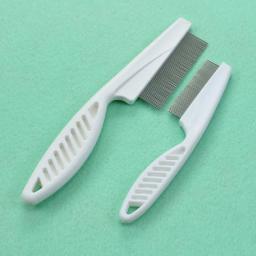 Pente de aço inoxidável para pulgas e insetos, escova para animais de estimação, ferramenta portátil para remoção de pelos de gatos e cães, para cuidado - Image 5