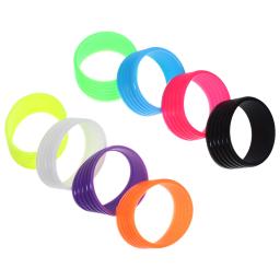 Raquete de tênis anel antiderrapante Overgrips, Anéis de silicone convenientes, Protetor pequeno, Major, 8 Pcs - Image 1