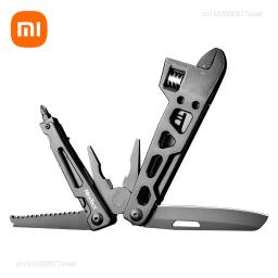 Xiaomi-NexTool 9 em 1 Multi-Function Wrench Knife, Ferramenta Dobrável, Alicate Multiuso, Serra de Madeira, Chaves de fenda, Ferramentas de Camping - Image 1