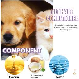 Condicionador de pêlos para gatos e cães, creme condicionador de cabelos macios, cuidado de limpeza sem nós, 50ml - Image 5