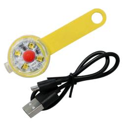 Coleira luz recarregável usb para animais estimação, luz para caminhada noturna, luz led para acampamento, à prova d'água, - Image 2