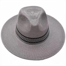 Chapéu de palha para homens e mulheres, festa na praia, beirais grandes, pesca ao ar livre, chapéu de pescador em viagens de lazer - Image 3