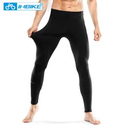 Inbike calças de inverno dos homens velo quente legging calças apertadas roupas fitness correndo traving bicicleta outwear esporte crossfit - Image 1