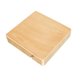 Portable Travel Wooden Box Drum, Instrumento de Percussão para Crianças e Adultos, Cajon Hand Drum, Alça Ajustável - Image 4