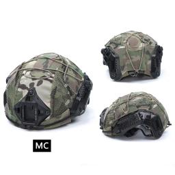 Tático original mtek capacete capa de pele capacete capa protetora pano camuflagem para fma tmc mtek capacete tático - Image 4