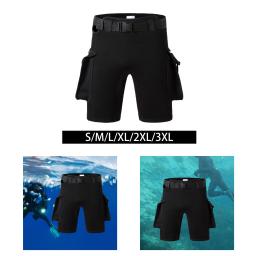 Shorts de mergulho feminino com cinto ajustável, shorts wetsuit para surf - Image 4