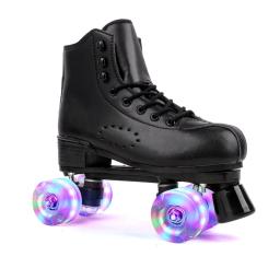 Altura ajustável Patins para Mulheres ou Homens, Rolhas de Borracha, Quad Retro, Exterior e Interior - Image 6