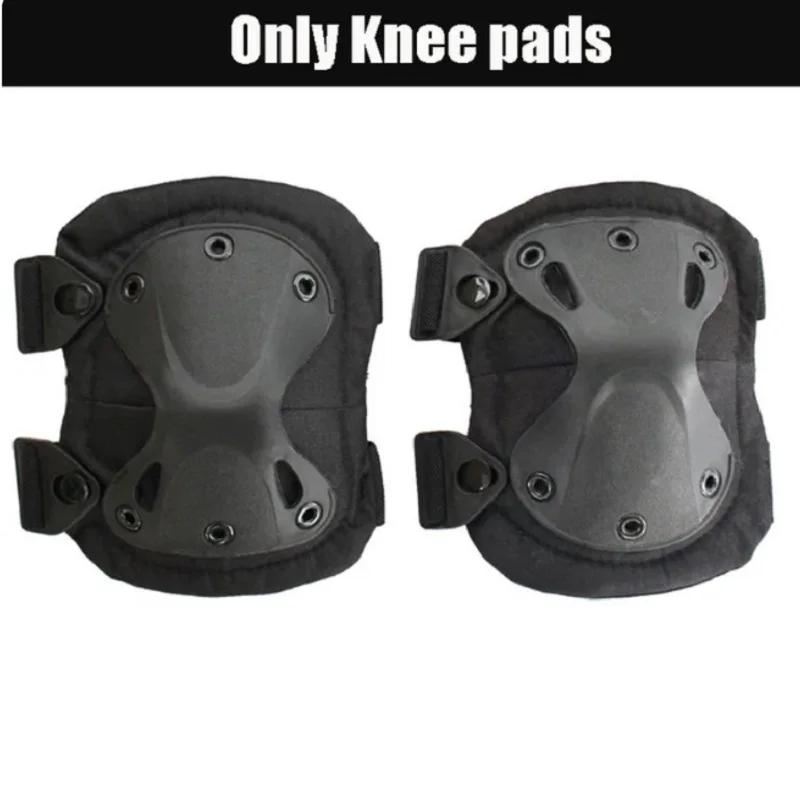 Airsoft Tático Joelho Cotovelo Protective Pads, Guard Gear Segurança, Combate, Paintball, Skate, Esportes ao ar livre - Image 1