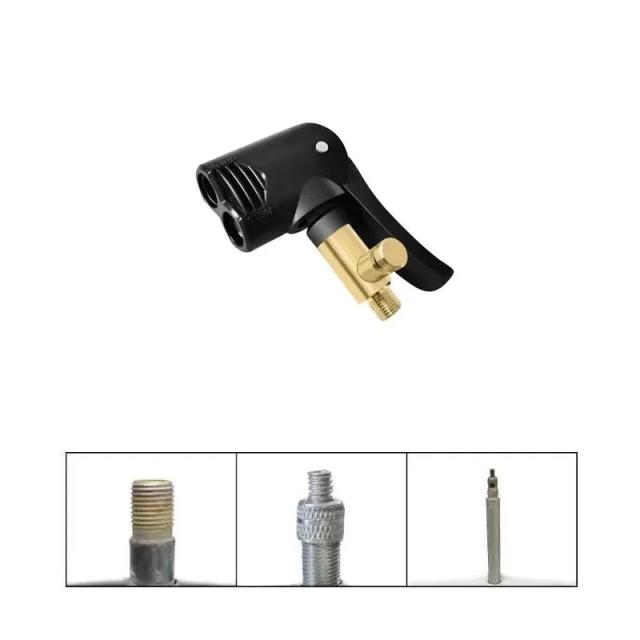 Adaptador de Válvula Schrader para Bicicletas - Compatível com Bombas de Ar Xiaomi 1/2s e Infladores de Pneus
