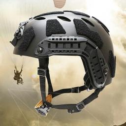 FMA Tactical Airsoft Fast SF Capacete de proteção segura com furo Ciclismo Escalada TB1462A - Image 5