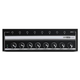 8 canais áudio auscultadores amplificador ha800, amp estéreo, microfone, para música, gravação, amplificador de som ultra compacto - Image 6