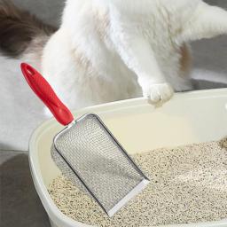 Cat Litter Sifting Scoops, Pet Suprimentos De Limpeza, Deep Fast Sifting Mesh, Reptile Terrarium, Bunny Kittens Puppy - Image 1