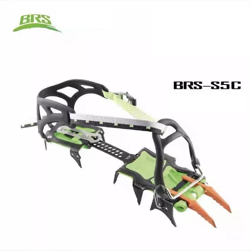 Profissional Crampon Montanhismo, antiderrapante Tampa De Sapato De Neve, Manganês Crampon Aço, BRS-S5A S5C, 14 Dentes - Image 1