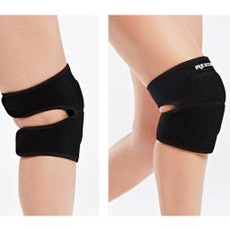 Joelheiras Esponja Antiderrapante Elásticas Unisex, Joelheira Respirável para Voleibol, Basquete, Futebol, Snowboard, Hóquei, 1Pc - Image 2