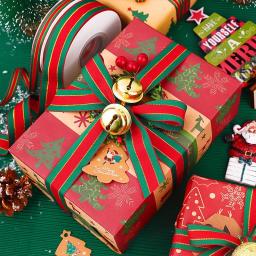 Papel De Embrulho De Natal, Suprimentos De Embalagem De Presente, Acessórios De Decoração, Ano Novo, 2020 - Image 4