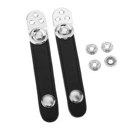 PU couro acordeão fole cinta titular, fecho correias, fole instrumento peças, acessórios, 2 pcs - Image 5