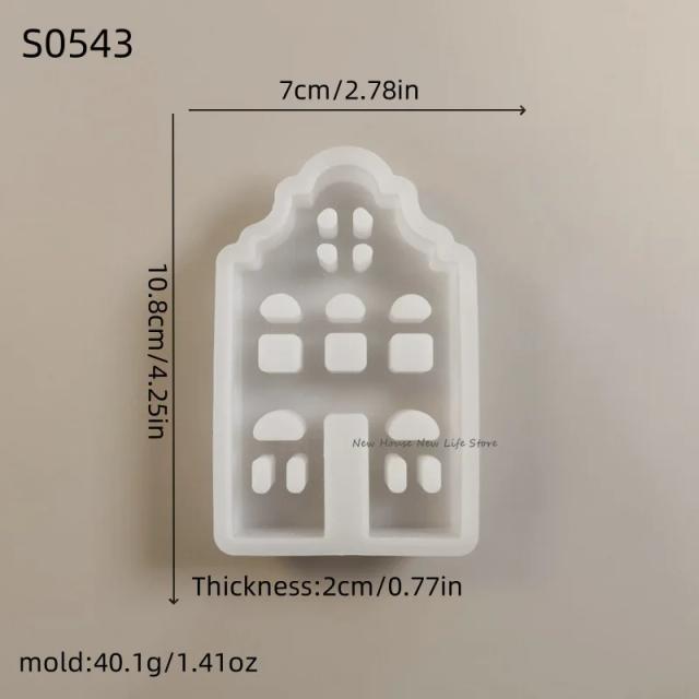Molde de Silicone DIY para Decoração de Casa: Criando Artesanato em Gesso e Resina para Presentes Personalizados