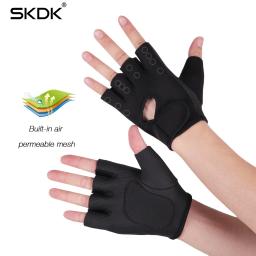 Non-Slip Anti-Vibration Sports Luvas, Equipamento de Pano de Mergulho, Ginásio Handguards, Fitness Barbell, Fitness Protective Gear - Image 5