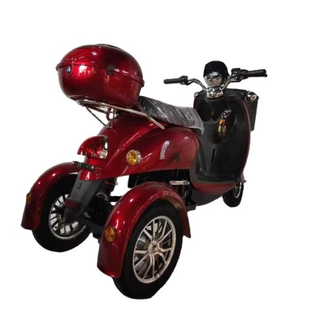 Triciclo Elétrico para Adultos/Idosos, 3 Rodas, Mobilidade Assistida