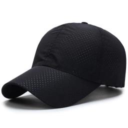 Chapéu masculino primavera verão cor sólida malha boné de beisebol feminino outono edição coreana protetor solar chapéu malha respirável boné de pico - Image 1
