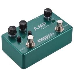 MOSKYaudio AMP TURBO BOOST OVERDRIVE Pedal De Guitarra Efeito Acessórios Metal Shell Instrumentos Musicais Pedal Com Limpo Booster - Image 5