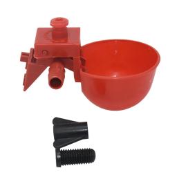 5 pçs copos bebendo do bebedor da galinha para galinhas codorna vermelha bacia automática da água do alimentador do coop das aves domésticas copos bebendo - Image 4
