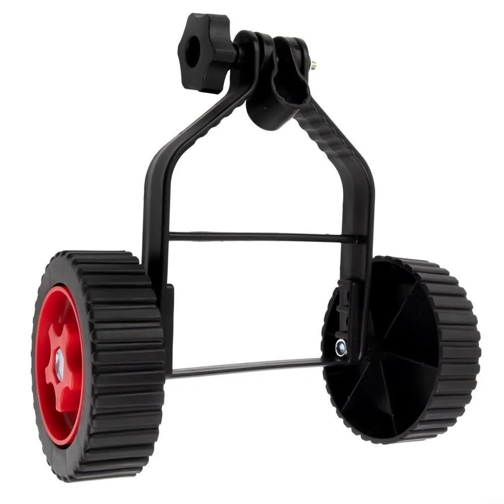 Conjunto universal de rodas para cortador de grama, ajustável, durável, rodas auxiliares, estabilização, fácil de instalar, acessório de roda de cortador - Image 1