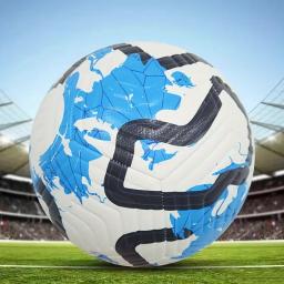 Bolas de futebol Material PU profissional, treinamento de grama ao ar livre, Match League Football Pu, alta qualidade, novo, tamanho 5 - Image 1