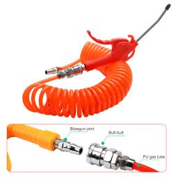Air Blow Gun Kit com Conector de Mangueira PU Bico De Limpeza De Poeira, Compressor Bomba De Ar, Alta Pressão - Image 5