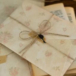Envelopes Floral Romântico Set, Letter Pads, Selagem Adesivos, Tampa dos Cartões de Convite, Festa de Casamento, Eventos, Material de Escritório, 13Pcs - Image 6