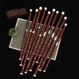 Instrumentos musicais tradicionais chineses, Flauta doce profissional, Flauta transversal de madeira de bambu, Alpinista para adultos - Image 4