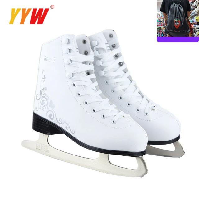 Novos Patins de Hóquei no Gelo Profissional 2023 para Adultos e Crianças: Desempenho Superior em Patinação Artística e Esportiva