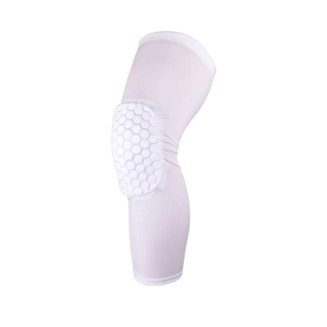 Joelheiras de Compressão Honeycomb para Basquete e Voleibol - Equipamento Ideal para Atletas