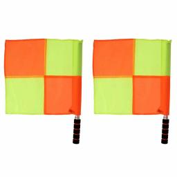 Conjunto de bandeiras para árbitro, conjunto de 2 peças, para futebol, hóquei e hóquei - Image 2