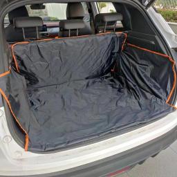 Impermeável SUV Cargo Liner para Cães, Pet Cargo Cover, Dog Seat Mat para SUVs, Sedans, Vans - Image 5