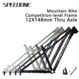 Quadro de nível de competição para mountain bike Bolany 27,5 polegadas 29 polegadas 12x148mm através do eixo Quadro de alumínio com freio a disco de pista interna - Image 6