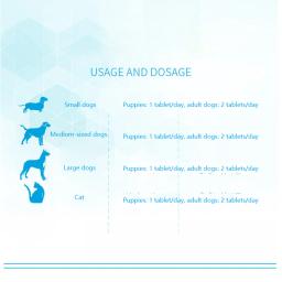 Comprimidos Probióticos para Animais de Estimação, Gatos Digitais, Grânulos Gastroscópicos, Comedores Picky Diarréia, Flátulo Estômago, Cães, 180 Comprimidos - Image 3