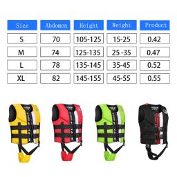 Colete salva-vidas de neoprene para crianças, colete de flutuabilidade grande, esportes aquáticos, pesca, rafting, surf, barco, segurança à vela, verão - Image 6