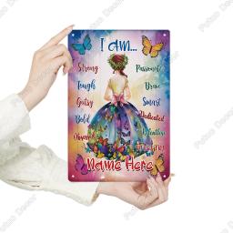 Putuo Decor-Vintage Metal Tin Sign, placa personalizada, presente para amigos, sala de estar, sala de jantar, bar, 7,9x11,8 polegadas, 1pc - Image 5