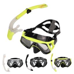 Profissional Snorkel Máscara De Mergulho E Conjunto De Óculos De Snorkel, tubo De Respiração De Natação De Mergulho Seco - Image 2