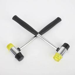 Mini Martelo de Borracha Multifuncional Ferramenta de Mão Pequena para Artesanato de Jóias Punho de Aço DIY Martelo de Montagem 25mm - Image 4