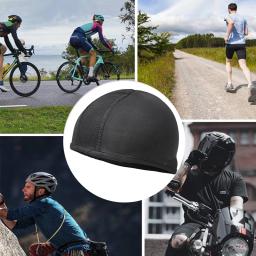 Forro de capacete de equitação de secagem rápida, forro de capacete de motocicleta, bonés de suor, chapéu esportivo masculino e feminino, chapéus de corrida, acessórios de motocicleta - Image 2