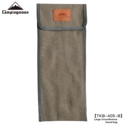 CAMPINGMOON-Portátil Grande Bolsa De Armazenamento De Lona, Outdoor Camping Fogo Esgrima Board, TKB-405-B - Image 6
