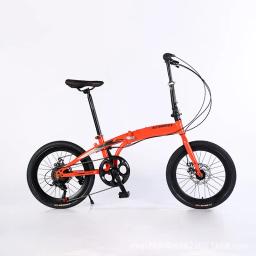 SKIG-Bicicleta de montanha dobrável para adultos, bicicleta de montanha dobrável, bicicleta de estudante, bicicletas de pedal Bisiklet, nova, 20 pol. - Image 4