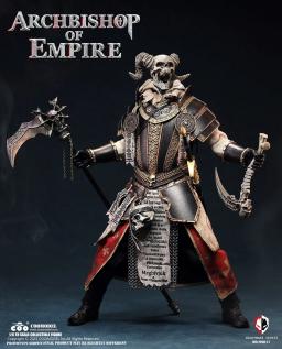 Figuras de Coleção Cavaleiros Medievais, Armadura Medieval, Modelo de Brinquedo, Série Pesadelo COOMODEL, NS017, 19, ARCEBISPO DE EMPIRE, 1:6, Em Stock - Image 4