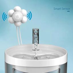 Bebedor de água automático inteligente para animais de estimação, distribuidor elétrico externo de água, sensor de movimento infravermelho, interruptor para gatos e cães - Image 2
